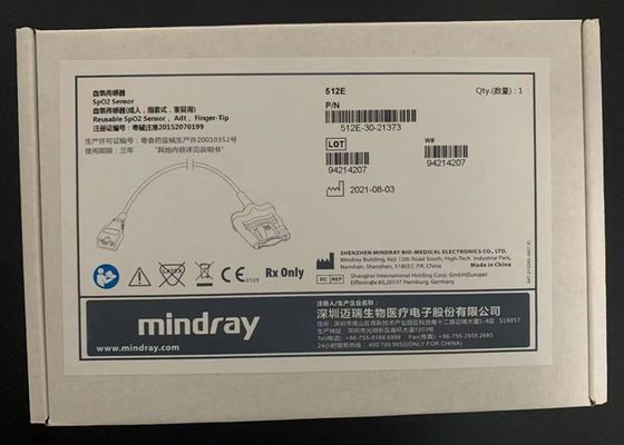 Wiederverwendbarer Mindray Spo2 Sensor für Aldult Finger Tipp 512E-30-21373