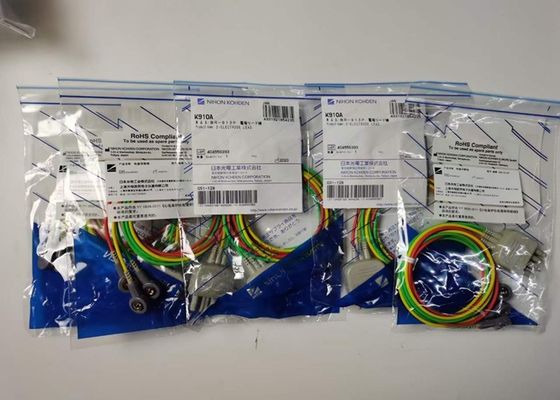 NIHON KOHDEN Medizintechnik Ersatzteile Kabel BR-913P Schnapp-On Typ K910A