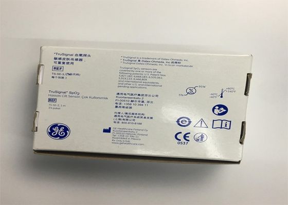 3 Stück in einer Schachtel TruSignal SpO2-empfindlicher Hautsensor 9 Pins / Wiederverwendbar