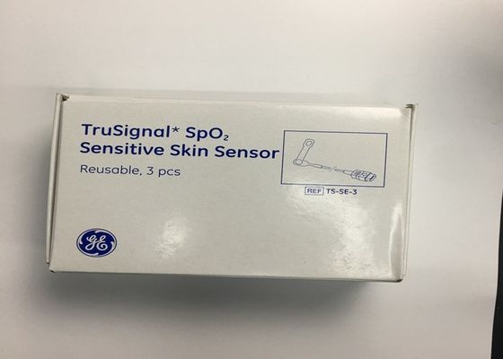 3 Stück in einer Schachtel TruSignal SpO2-empfindlicher Hautsensor 9 Pins / Wiederverwendbar