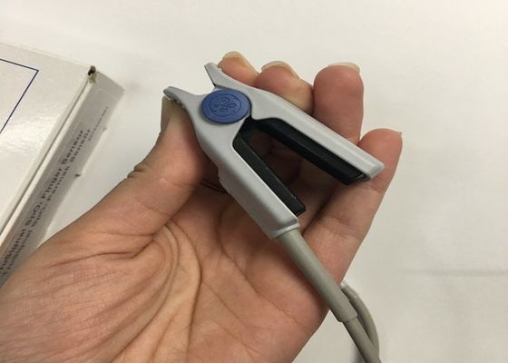 1M Verbrauchsmaterialien für medizinische Geräte, GE Trusignal Spo2 Finger Sensor Ref TS-F1-H Rundkopf