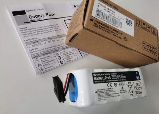 2800mAh wiederaufladbare Ni Mh Batterie, 12v Nkb 301v Nihon Kohden