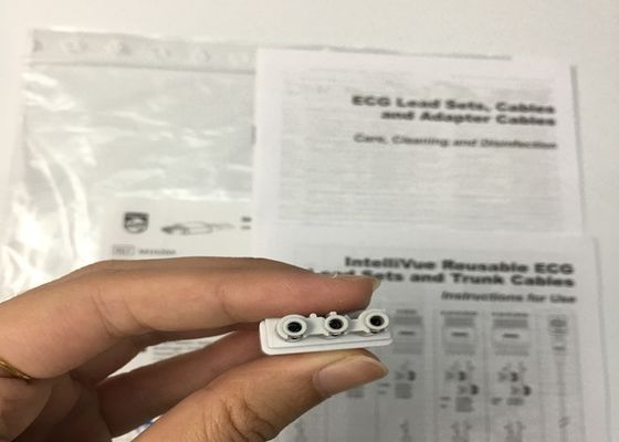 M1626A Interllivue wiederverwendbare EKG-Blei-Set-Kabel für Krankenhäuser Kliniken