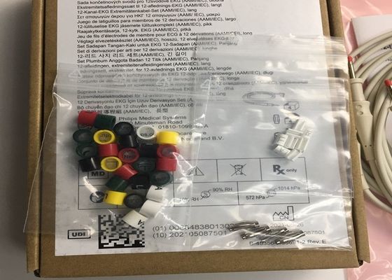 PHLIP EKG Ersatzteile, AMMI IEC 12 Blei EKG Gliedmaßen Leads 1.4M 989803151731