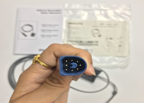 Phlip Efficia wiederverwendbarer SpO2-Sensor D-Kopf 8 Pins 3M 989803160631