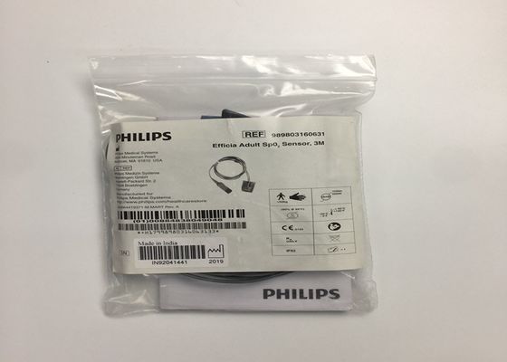 Phlip Efficia wiederverwendbarer SpO2-Sensor D-Kopf 8 Pins 3M 989803160631