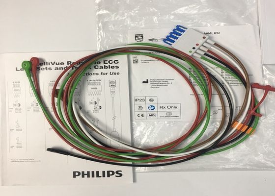 Phlip M1644A Intellivue EKG Kabel 5 Blei wiederverwendbar 989803144991