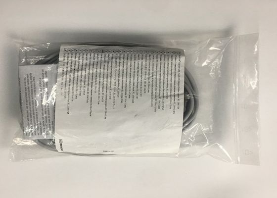 Mehrfachverbindung EKG Ersatzteile Kabel 3 Blei mit integriertem Grabber Blei Draht 3.6M
