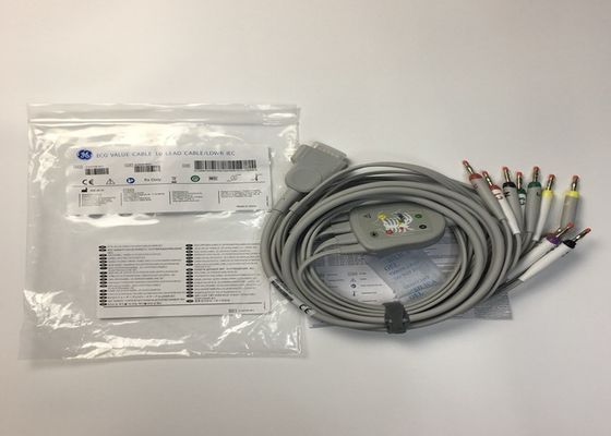 10 Blei-EKG-Ersatzteile Kabel GE2104726-001 EU-Standard