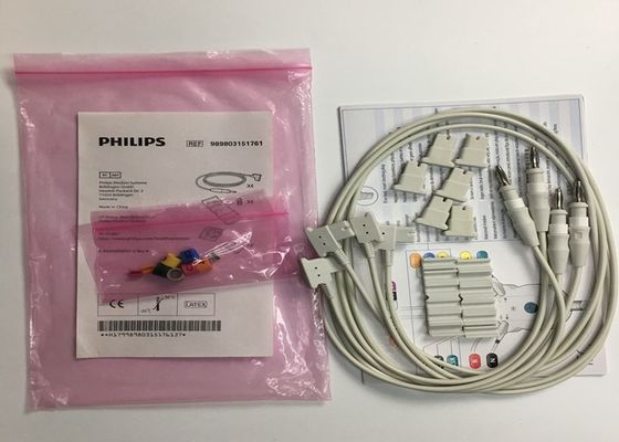 989803151761 Verbrauchsmaterialien für medizinische Geräte 4 Leads für TC50 Phlip Patient Monitor