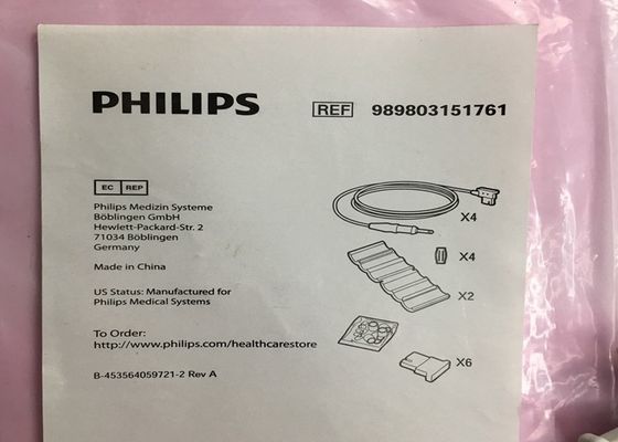 989803151761 Verbrauchsmaterialien für medizinische Geräte 4 Leads für TC50 Phlip Patient Monitor
