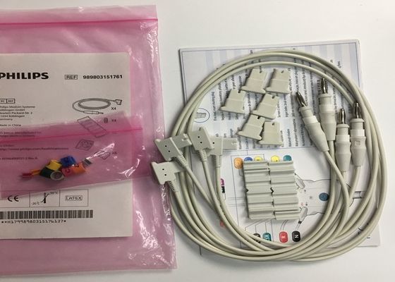 989803151761 Verbrauchsmaterialien für medizinische Geräte 4 Leads für TC50 Phlip Patient Monitor