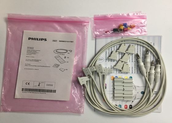 989803151761 Verbrauchsmaterialien für medizinische Geräte 4 Leads für TC50 Phlip Patient Monitor