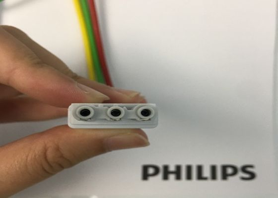 M1674A EKG Blei Set Kabel 3 Blei IEC ICU 1M für medizinische Geräte