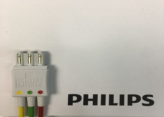 M1674A EKG Blei Set Kabel 3 Blei IEC ICU 1M für medizinische Geräte