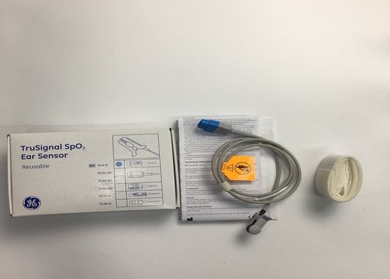 Ohmeda GE medizinische Ausrüstung Ersatzteile, wiederverwendbares TruSignal Spo2 Ohrsensor 9 Pins