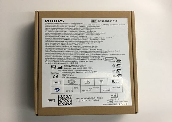 1M 12 Blei EKG Gliedmaßen Leads 989803151711 Für PHLIP TC30 TC50 TC70 Patientenmonitor