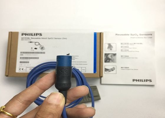 Phlip M1191BL Medizintechnik Ersatzteile, Erwachsener SpO2 Sensor 3M D Form 8 Pins