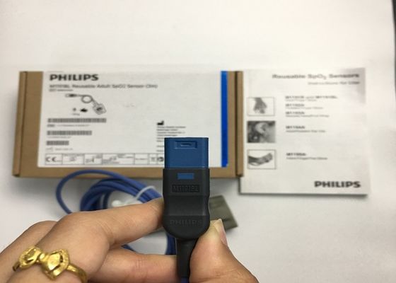 Phlip M1191BL Medizintechnik Ersatzteile, Erwachsener SpO2 Sensor 3M D Form 8 Pins