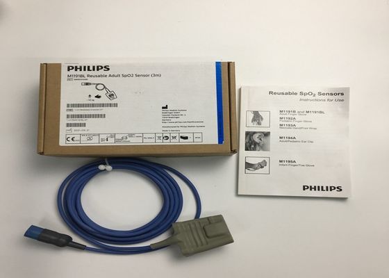 Phlip M1191BL Medizintechnik Ersatzteile, Erwachsener SpO2 Sensor 3M D Form 8 Pins
