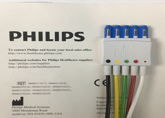 M1645A IntelliVue Ersatzteile für medizinische Ausrüstung Kabel 5 Leadset