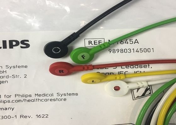 M1645A IntelliVue Ersatzteile für medizinische Ausrüstung Kabel 5 Leadset