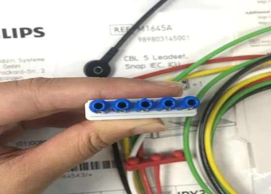 M1645A IntelliVue Ersatzteile für medizinische Ausrüstung Kabel 5 Leadset