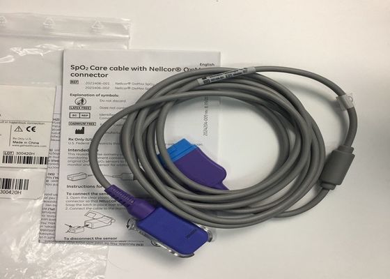 SpO2-Schnittstelle medizinische Ausrüstung Ersatzteile Kabel 3M 10ft 2021406-001