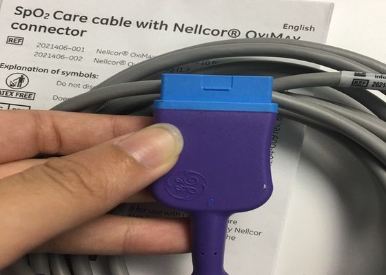SpO2-Schnittstelle medizinische Ausrüstung Ersatzteile Kabel 3M 10ft 2021406-001