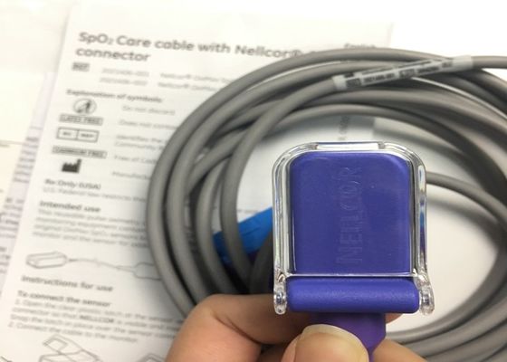 SpO2-Schnittstelle medizinische Ausrüstung Ersatzteile Kabel 3M 10ft 2021406-001