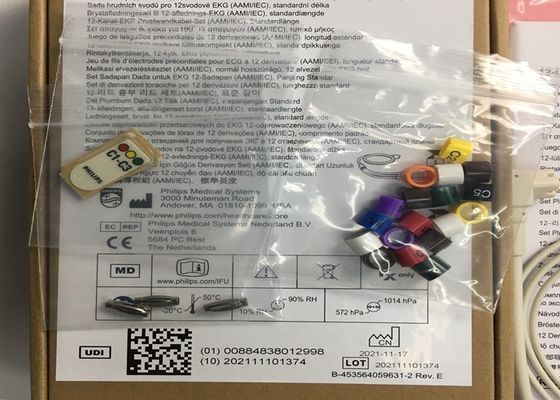 0.75M Verbrauchsmaterialien für medizinische Geräte 12 Blei Set 989803151671 für Phlip Original TC30