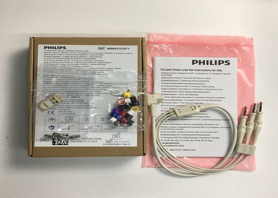 0.75M Verbrauchsmaterialien für medizinische Geräte 12 Blei Set 989803151671 für Phlip Original TC30