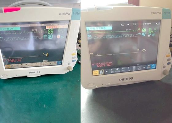 Philip MP40 MP50 Gebrauchte Patientenmonitore mit Reparaturzubehör
