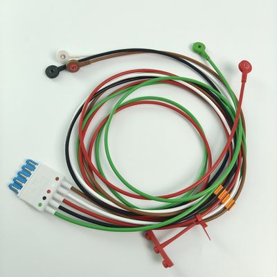989803144991 Zubehör für Patientenmonitore PHILIP CBL 5 Leadset Snap AAMI ICU REF M1644A