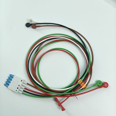 PHILIP Patientenmonitor Medizintechnik Verbrauchsmaterialien CBL 5 Leadset Snap AAMI ICU REF M1644A 989803144991