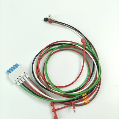 PHILIP Patientenmonitor Medizintechnik Verbrauchsmaterialien CBL 5 Leadset Snap AAMI ICU REF M1644A 989803144991