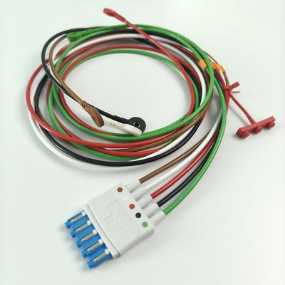 PHILIP Patientenmonitor Medizintechnik Verbrauchsmaterialien CBL 5 Leadset Snap AAMI ICU REF M1644A 989803144991
