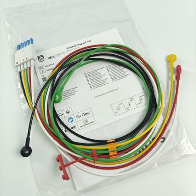 PHILIP Patientenmonitor Original CBL 5 Leadset Snap IEC ICU REF M1645A 989803145001