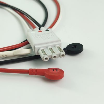 REF M1673A PHILIP Patientenmonitor CBL 3 Leadset Snap AAMI Intensivstation PN 989803145111