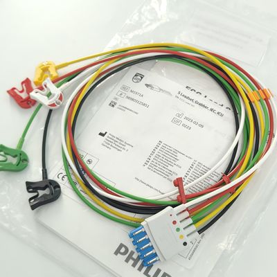 PHILIP Patientenmonitor Medizinprodukte Verbrauchsmaterialien CBL 5 Leadset Grabber IEC ICU REF M1971A 989803125851