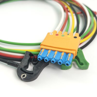 989803125871 Verbrauchsmaterialien für medizinische Geräte PHILIP Patientenmonitor Original CBL 5 Leadset Grabber IEC OR REF M1974A