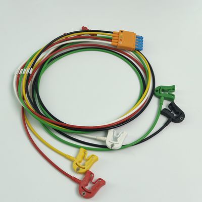 989803125871 Verbrauchsmaterialien für medizinische Geräte PHILIP Patientenmonitor Original CBL 5 Leadset Grabber IEC OR REF M1974A