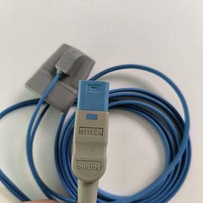 M1192A Wiederverwendbarer SpO2-Sensor für Kinder und Erwachsene mit kleinen Fingern REF 989803103231