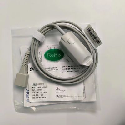 Original Split Adult Finger Clip Blut Sauerstoffprobe verschlüsselt 9 Pin DB9 Trapezform PN 15-100-0013