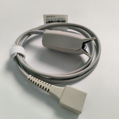 Original Split Adult Finger Clip Blut Sauerstoffprobe verschlüsselt 9 Pin DB9 Trapezform PN 15-100-0013