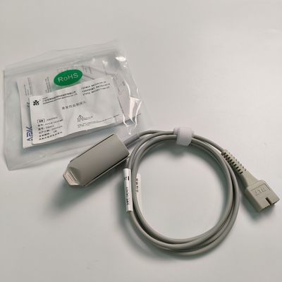 Original Split Adult Finger Clip Blut Sauerstoffprobe verschlüsselt 9 Pin DB9 Trapezform PN 15-100-0013