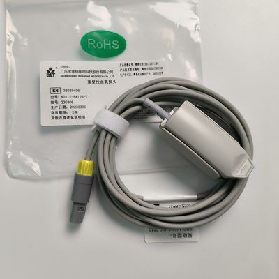 Integrierte Fingeraufnahme Blut-Sauerstoffprobe mit 5 Nadeln Gelb Lemo-Anschluss PN 15-100-0010