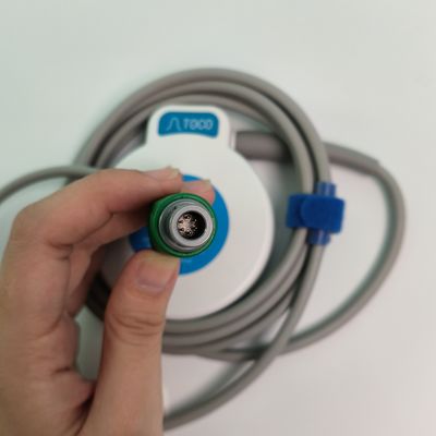 Fetale Überwachung und Kontraktion der Gebärmutter TOCO Probe 6 Pin Single Slot Blau Modell MS3-31527