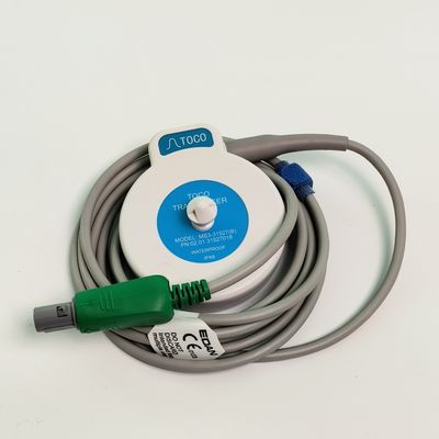 Fetale Überwachung und Kontraktion der Gebärmutter TOCO Probe 6 Pin Single Slot Blau Modell MS3-31527