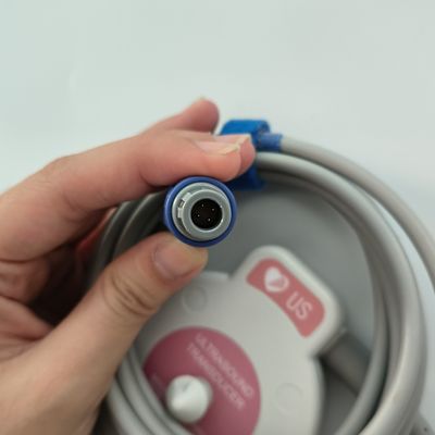 Reifenüberwachung US-Wandler für F2/F3/F6 Herzfrequenz des Fötus US-Sonde Dual Slot 4 Pin MS3-109301 (D)